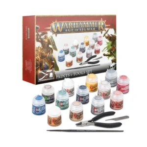 Warhammer Age of Sigmar: Paints + Tools Set